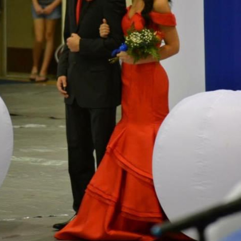 Jovani Red Formal Gown